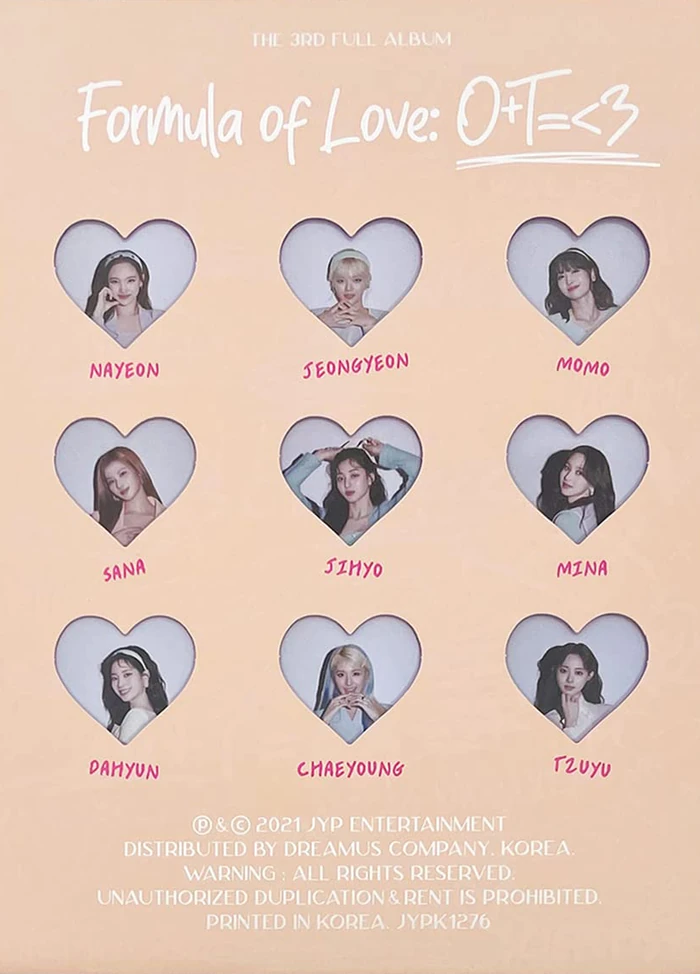 TWICE - FORMULA OF LOVE: O+T<3